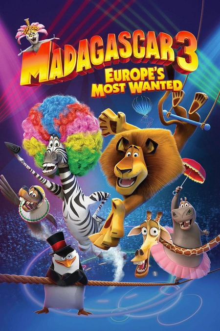 马达加斯加3海报